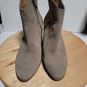 Lucky Brand Women’s Size 10 M Paise Tan Ankle Boots Booties